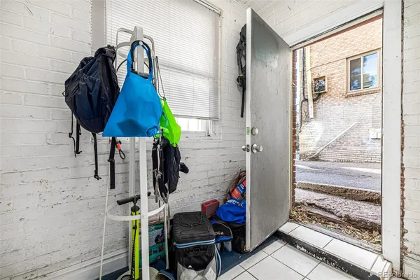 a view of city with tall buildings