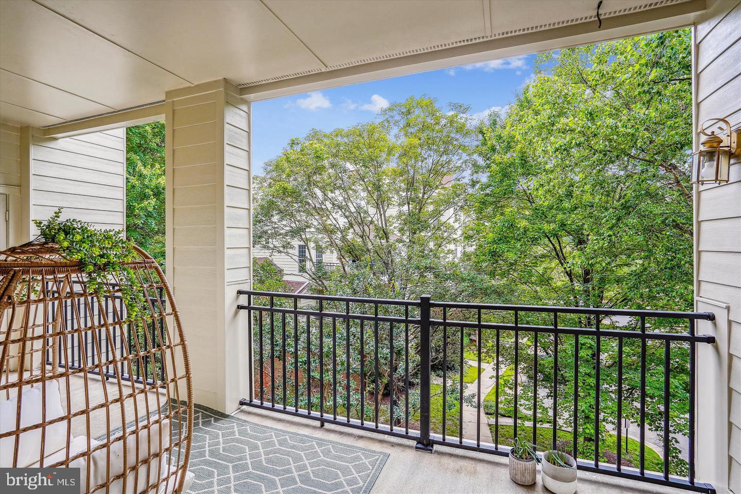 1334 Garden Wall Circle, Unit C Reston, VA 20194 - Photo 6 of 22 a view of a balcony
