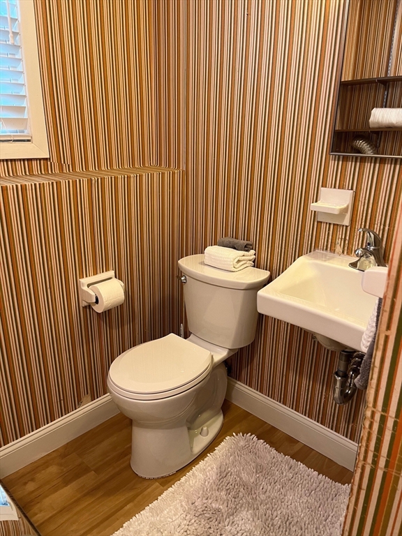 2 Iroquois Road Danvers, MA 01923 - Photo 23 of 30 a bathroom with a toilet and a sink