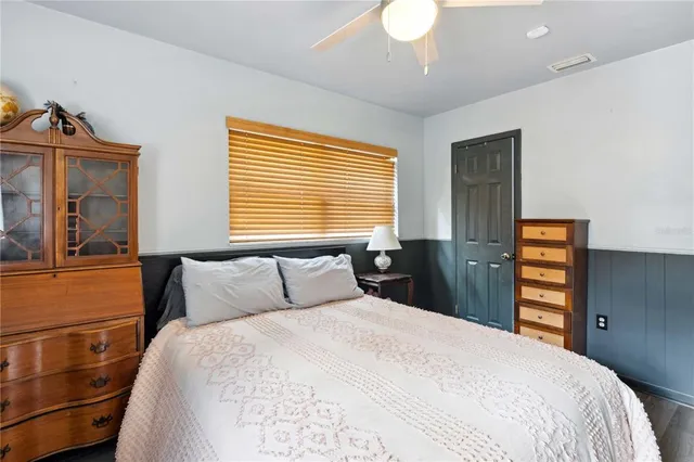 a kitchen with a sink and a microwave