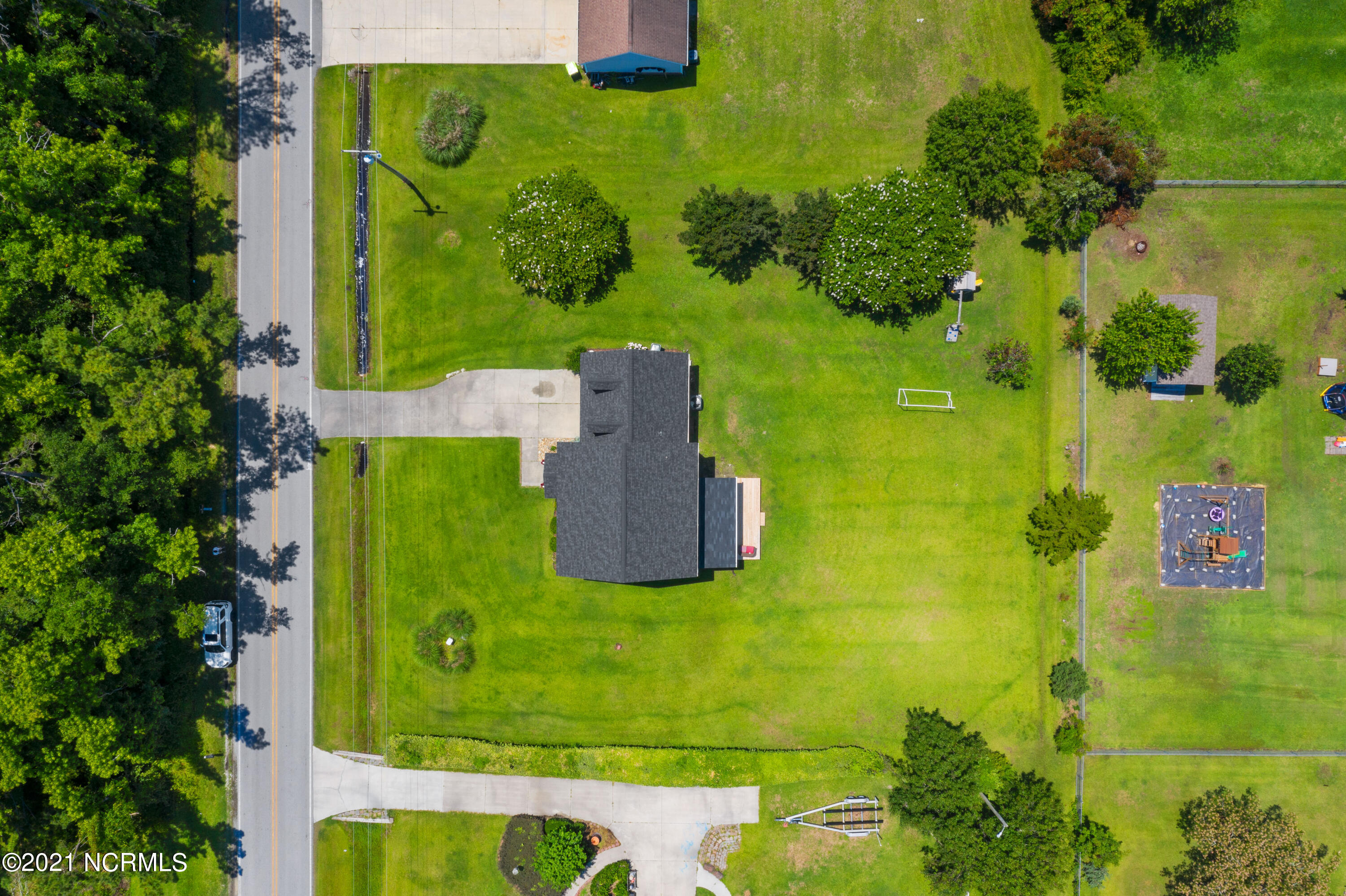 2803 Mayberry Loop Road Morehead City, NC 28557 - Photo 10 of 41 Overhead view
