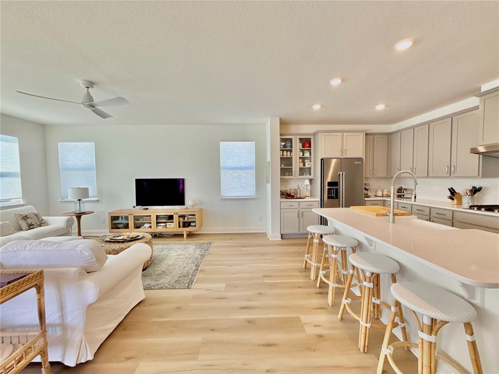 36 Signet Circle Flagler Beach, FL 32136 - Photo 15 of 45 a living room with furniture and a flat screen tv