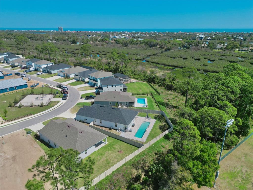 36 Signet Circle Flagler Beach, FL 32136 - Photo 3 of 45 an aerial view of a house with outdoor space