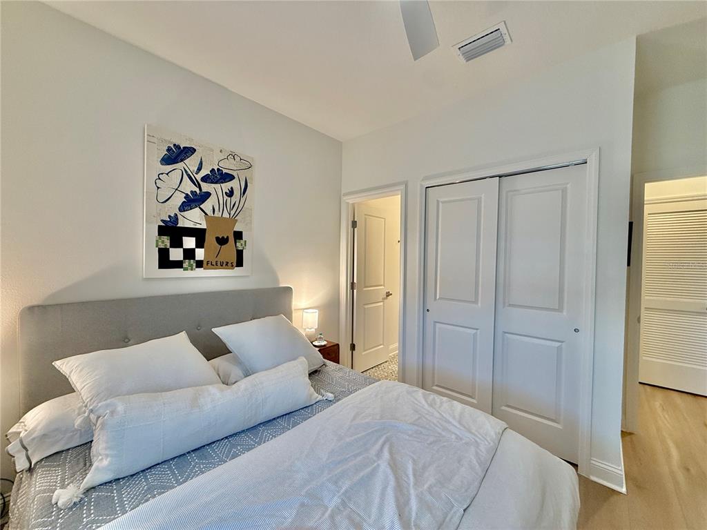 36 Signet Circle Flagler Beach, FL 32136 - Photo 40 of 45 a bedroom with a bed and a couch