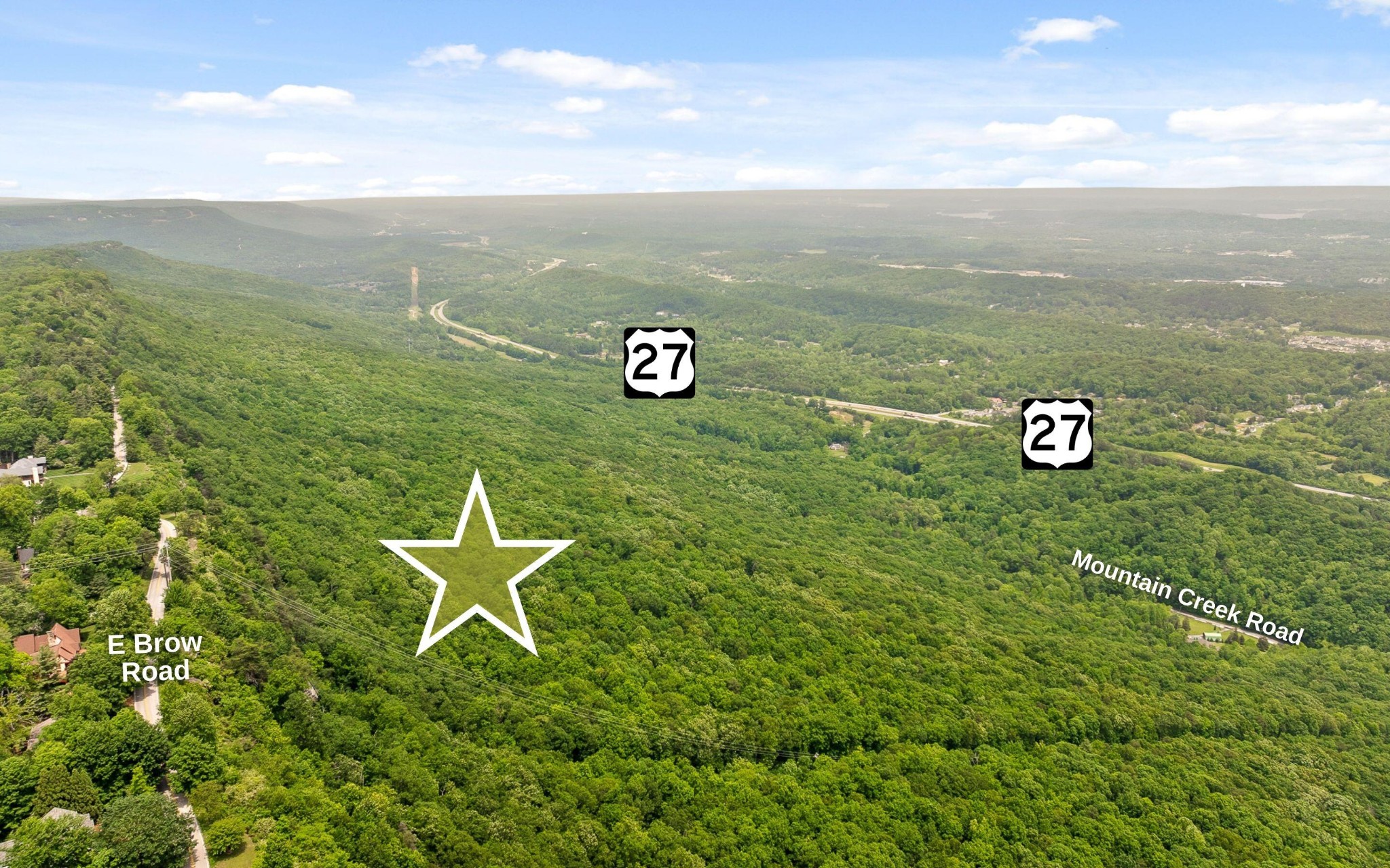 0 East Brow Road Chattanooga, TN 37415 - Photo 18 of 31 a view of a lake with table and chairs with wooden floor and fence