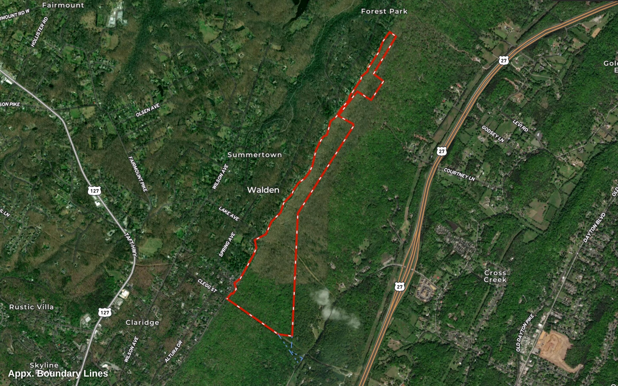 0 East Brow Road Chattanooga, TN 37415 - Photo 3 of 31 an aerial view of residential houses with outdoor space and trees