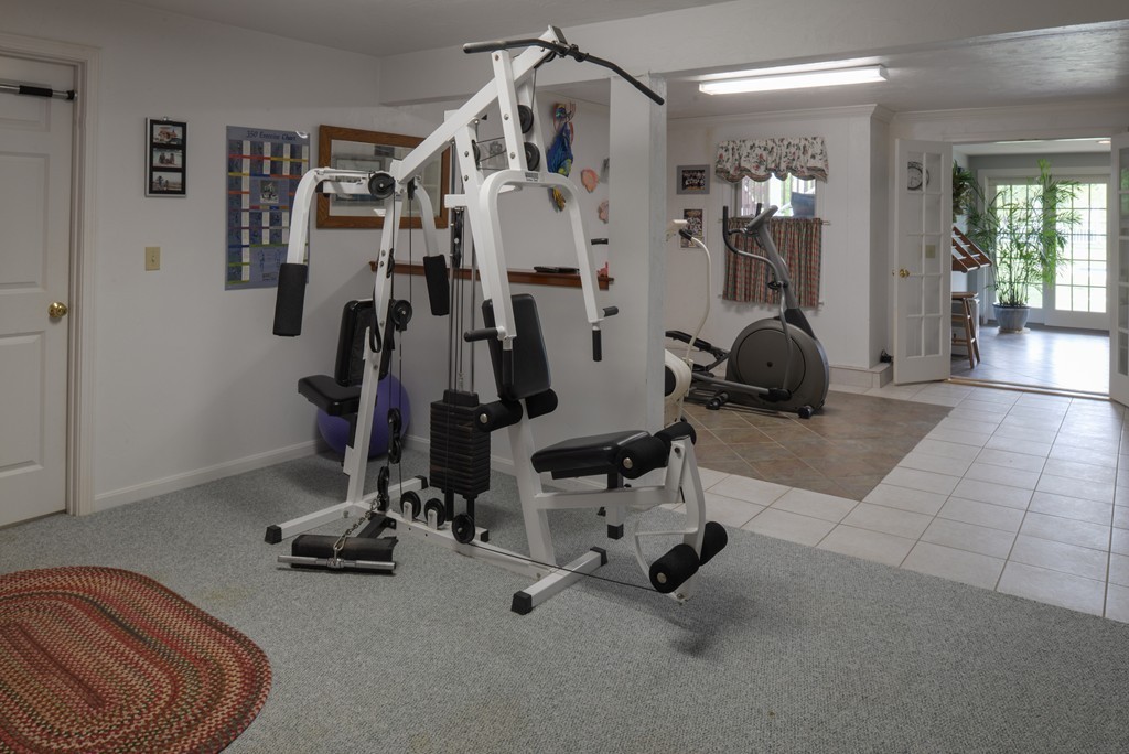 690 Bay Road Hamilton, MA 01982 - Photo 23 of 26 a view of a room with gym equipment