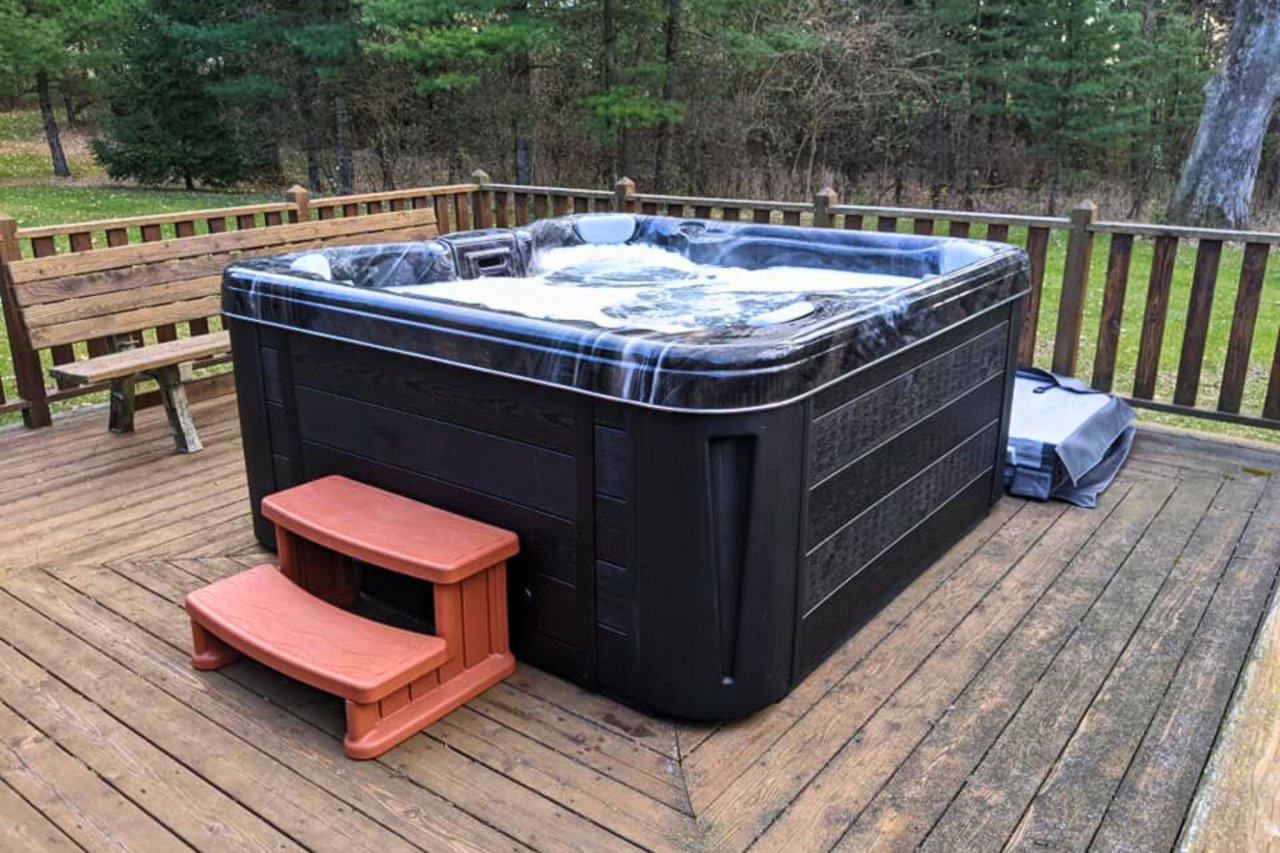 N3075 Hardscrabble Road Palmyra, WI 53156 - Photo 42 of 44 Outdoor Hot Tub