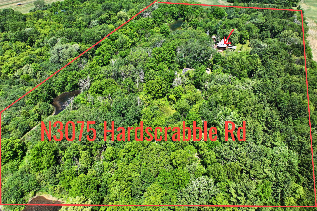 N3075 Hardscrabble Road Palmyra, WI 53156 - Photo 8 of 44 Drone View 2