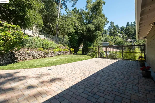 a view of outdoor space and yard