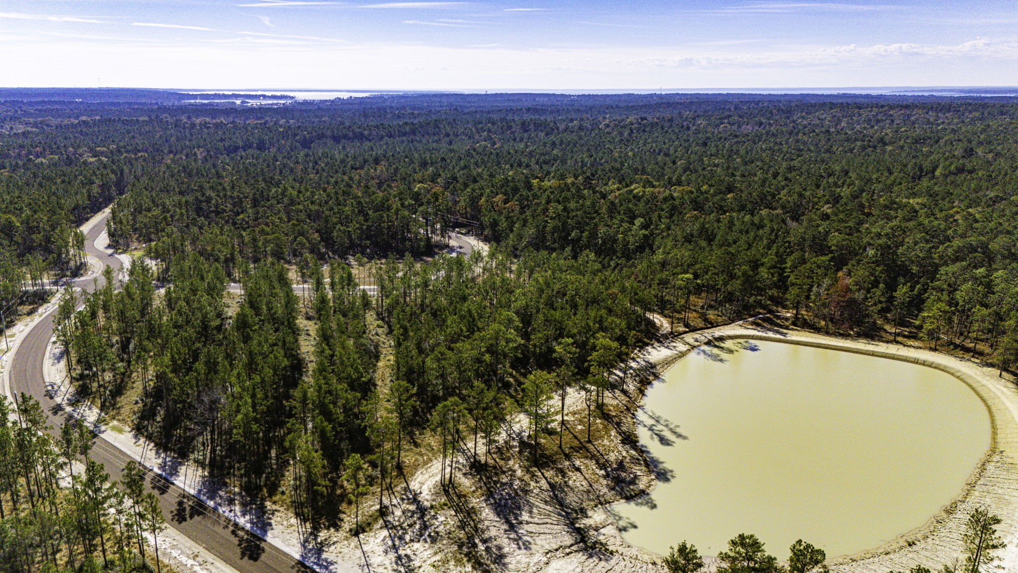 25 Magnolia Ranch Road Onalaska, TX 77360 - Photo 6 of 18 a view of a field with an ocean
