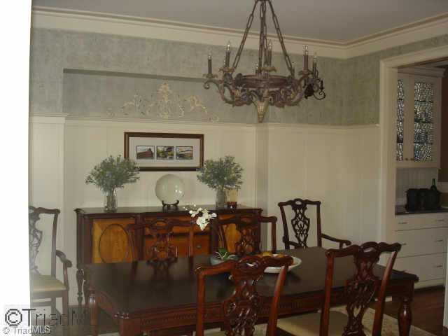 Other. Dining Room w/custom faux painting