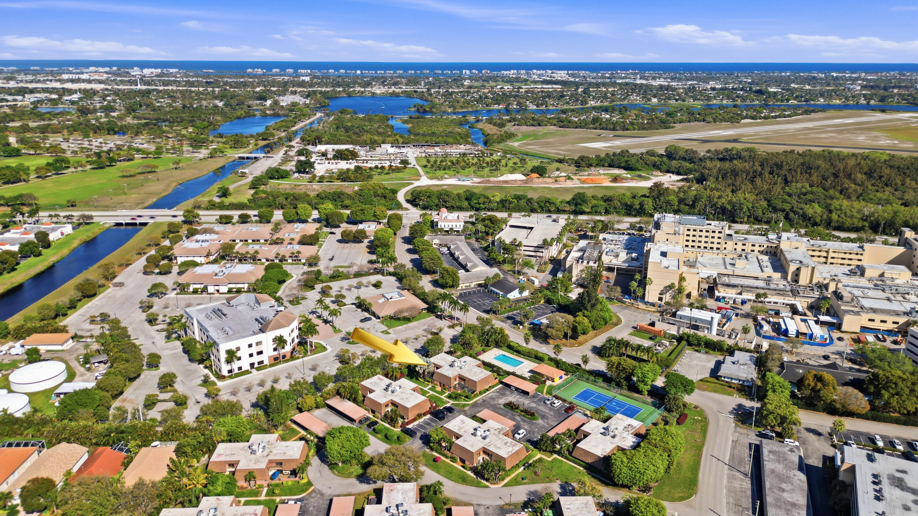 9 Atrium Circle, Unit C Atlantis, FL 33462 - Photo 48 of 54 Aerial