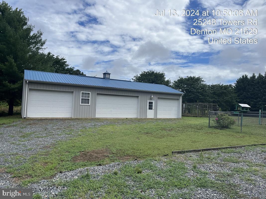 25248 Towers Road Denton, MD 21629 - Photo 27 of 27 Detached 3 car garage