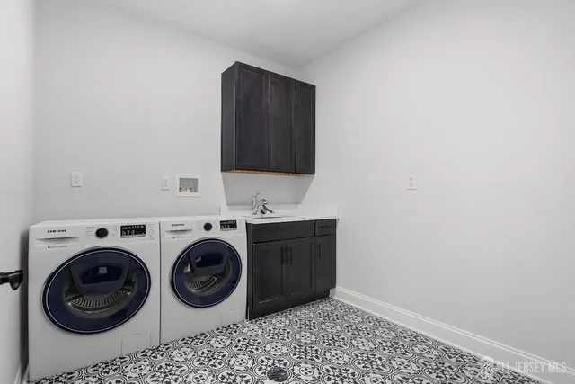 a aerial view of a house with a yard