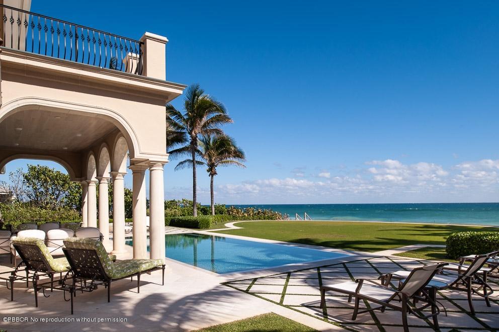 Pool, Loggia, and Ocean