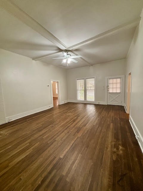 210 East Phillips Street Conroe, TX 77301 - Photo 18 of 27 wooden floor in an empty room with a window