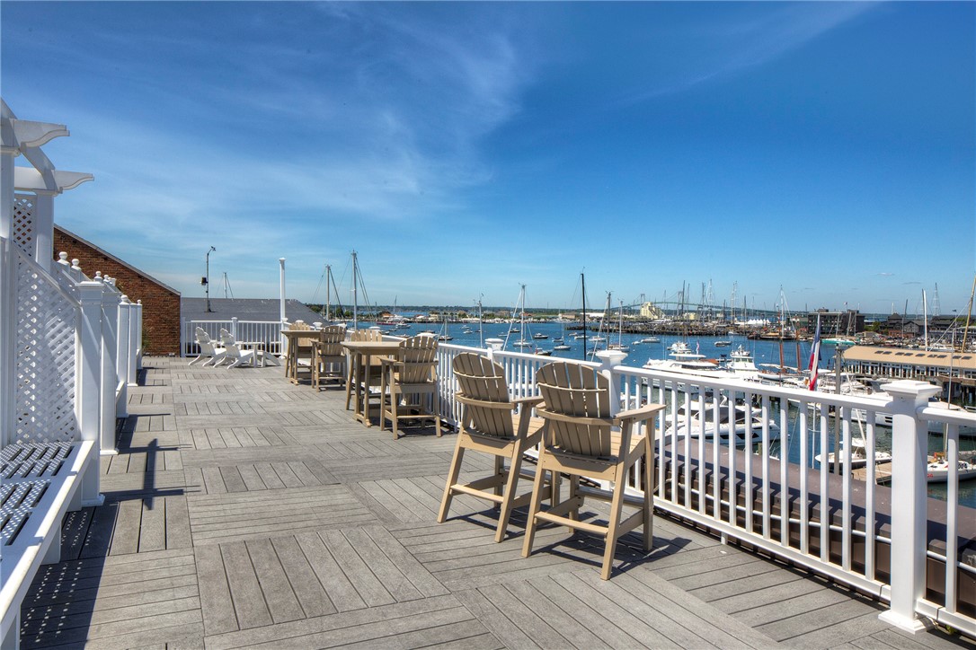 1 Commercial, Unit 38A Newport, RI 02840 - Photo 20 of 29 Shared rooftop deck with harbor views.