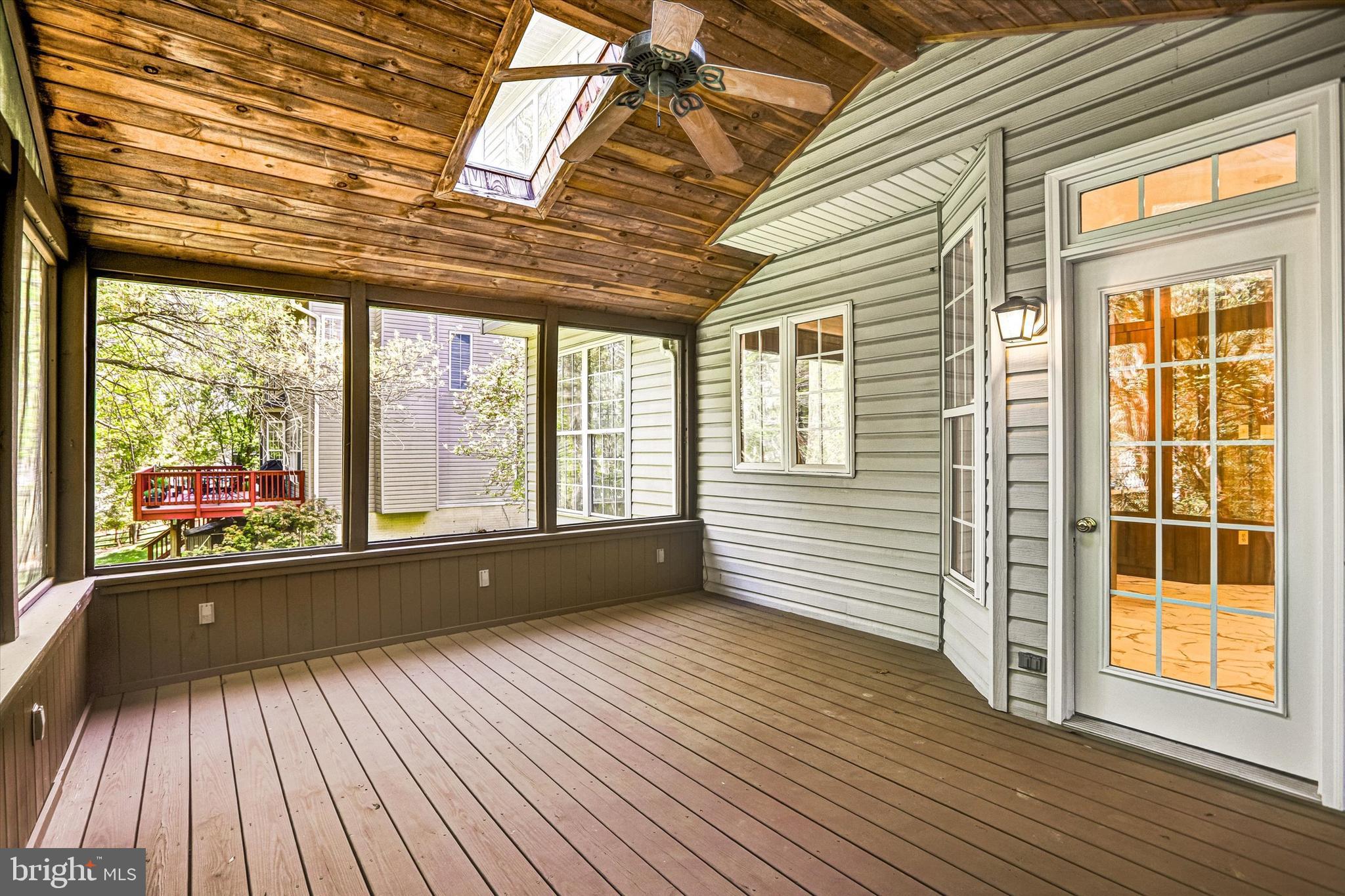 6405 Quiet Night Ride Columbia, MD 21044 - Photo 52 of 63 Screened porch conveniently located by kitchen