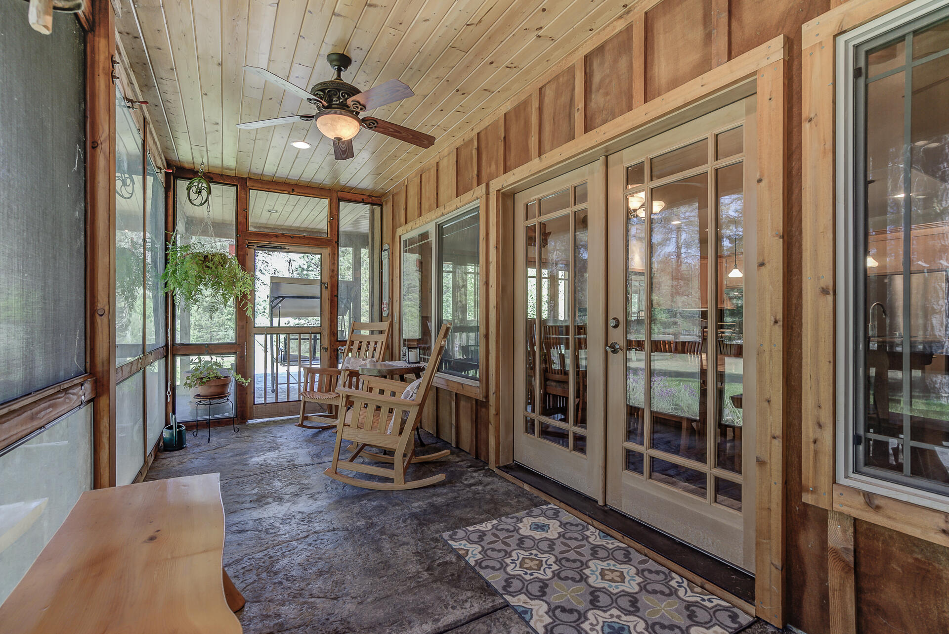 2490 Goose Ranch Road Lewiston, CA 96052 - Photo 12 of 38 a living room with large windows