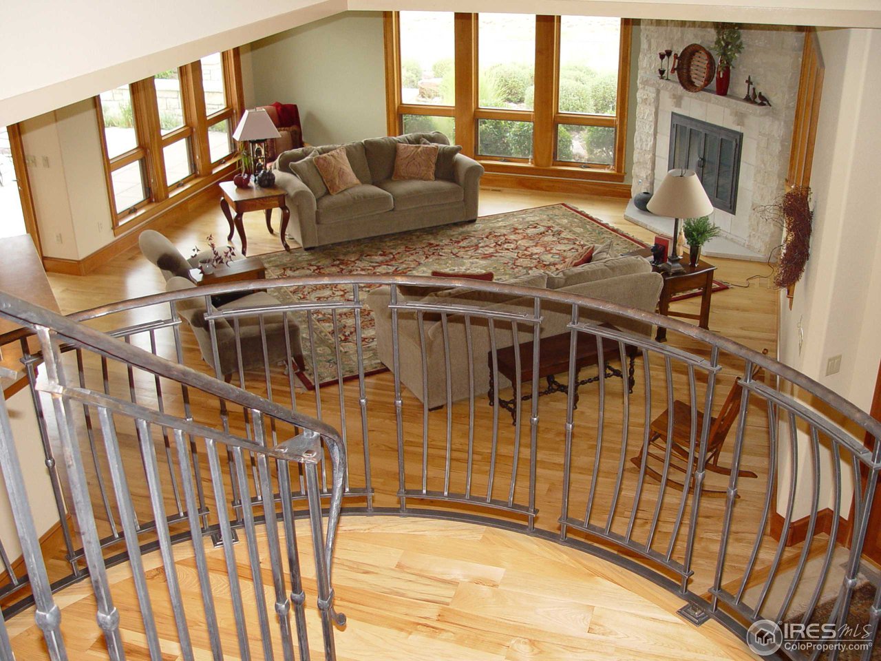 Living Room From Second Floor