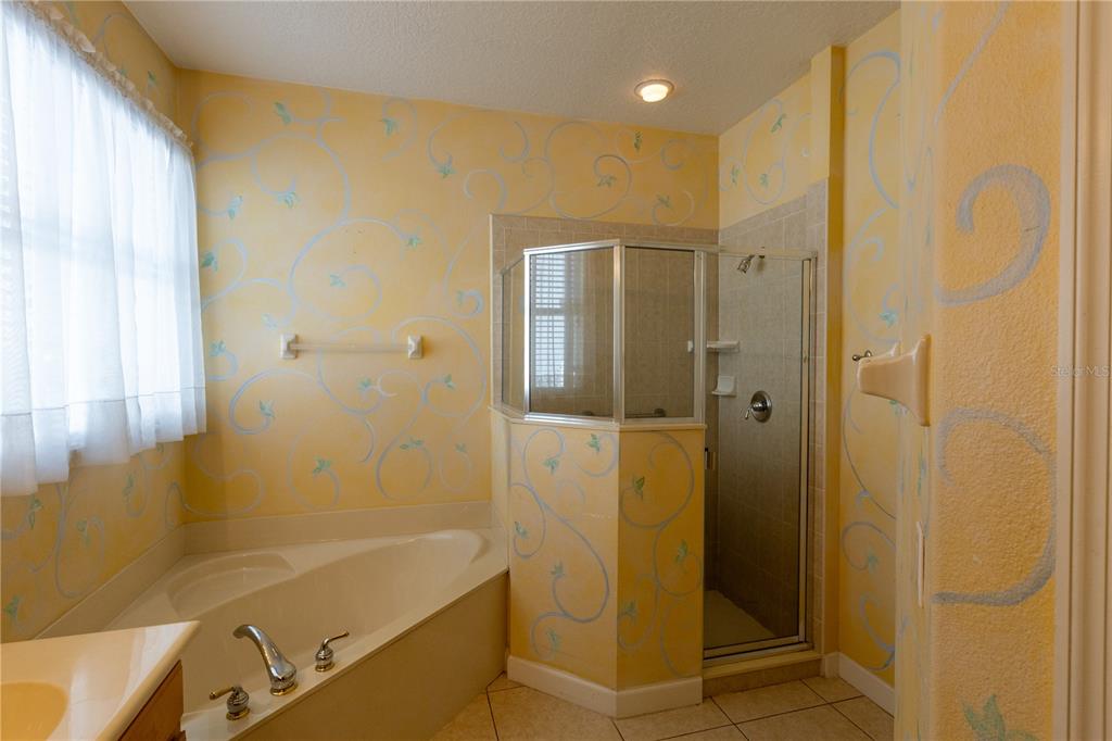 65 Calliope Street Ocoee, FL 34761 - Photo 19 of 60 a bathroom with a tub and shower