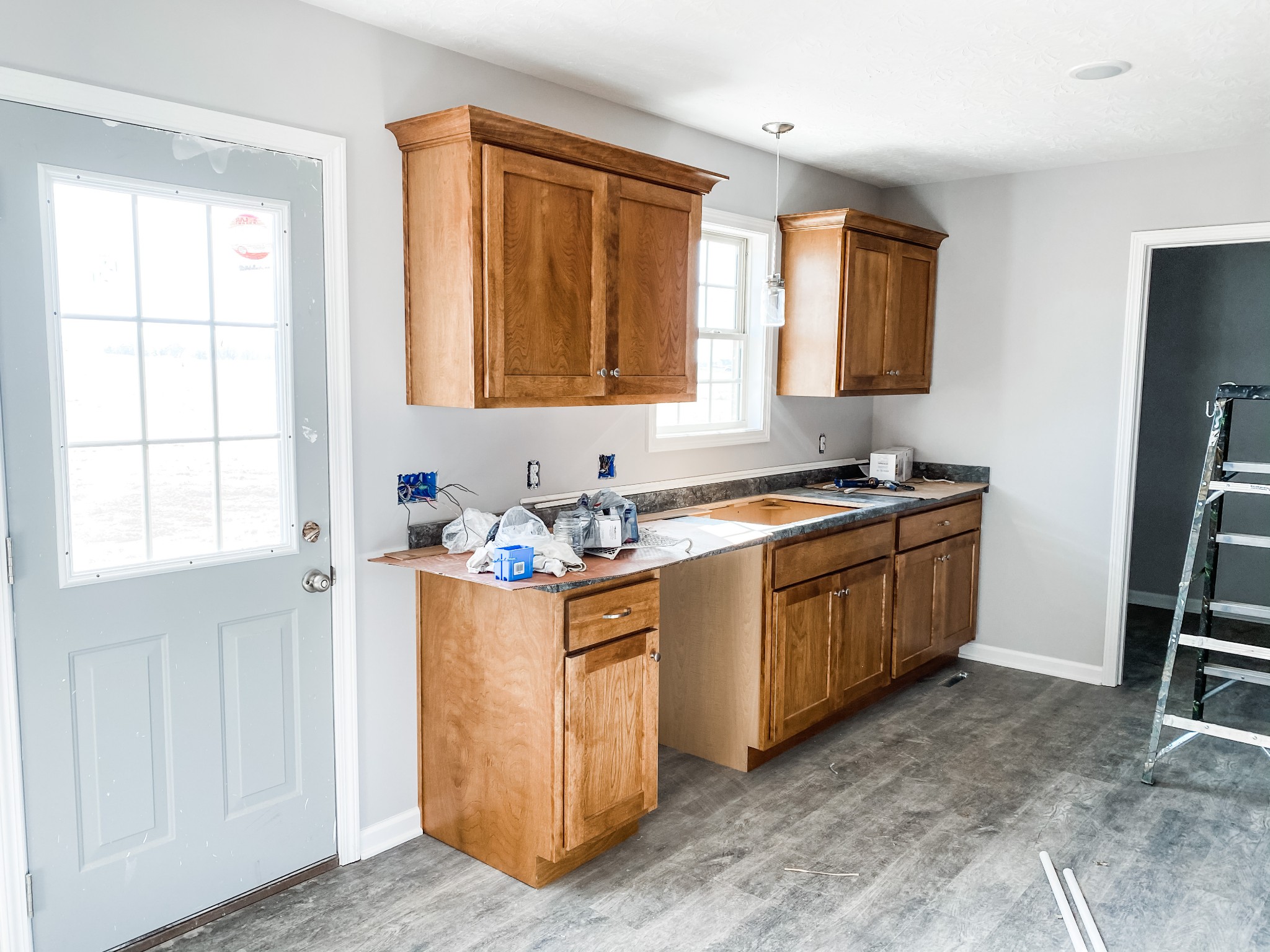 581 White Road Portland, TN 37148 - Photo 7 of 15 a kitchen with stainless steel appliances granite countertop a stove a sink and a refrigerator
