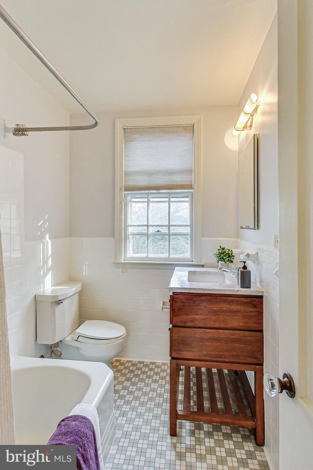 2716 Ordway Street Northwest, Unit 4 Washington, DC 20008 - Photo 19 of 26 Updated bathroom