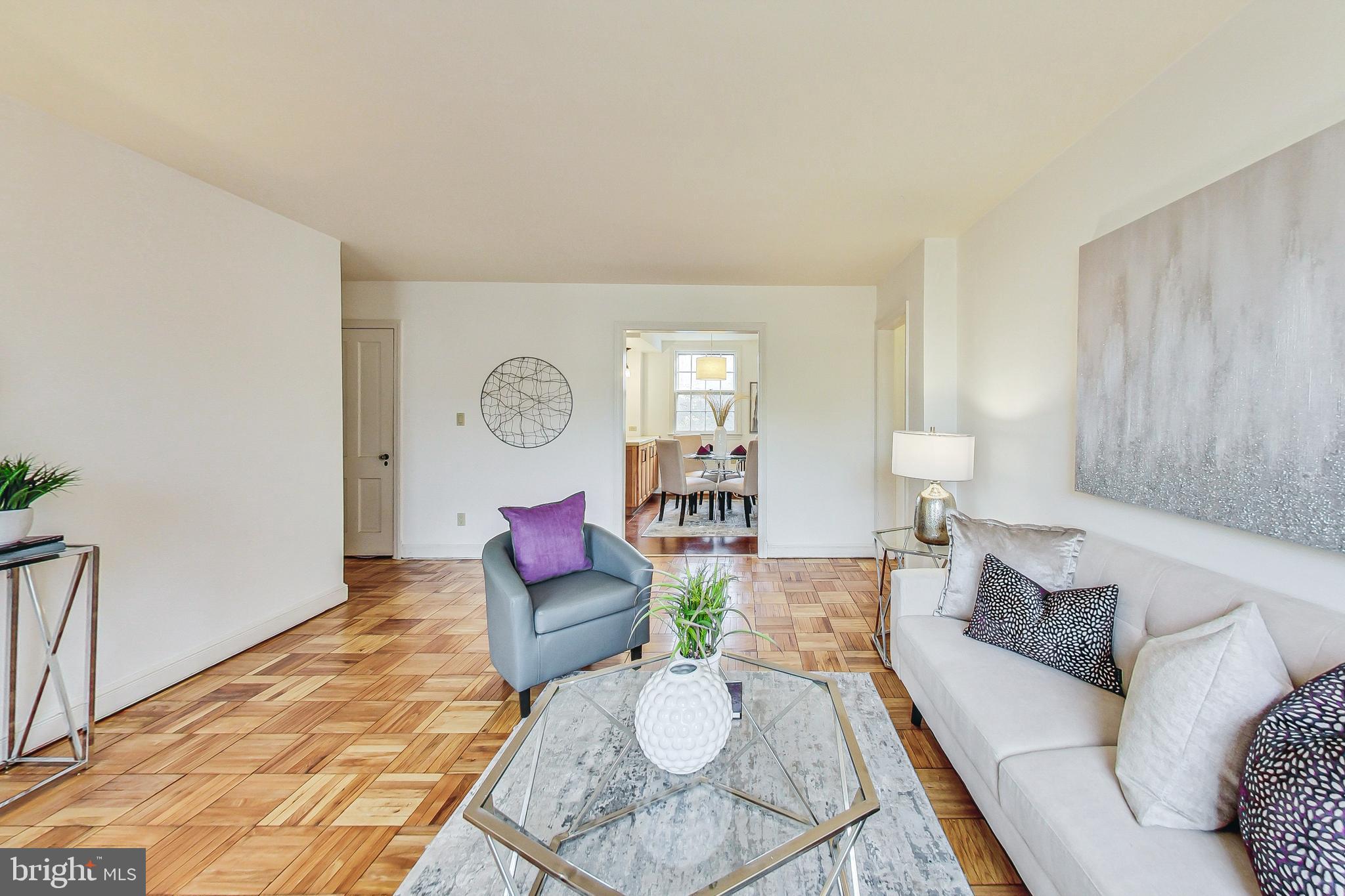 2716 Ordway Street Northwest, Unit 4 Washington, DC 20008 - Photo 8 of 26 Living/ dining view
