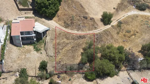 a bird view of house