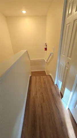 a view of wooden floor in a room