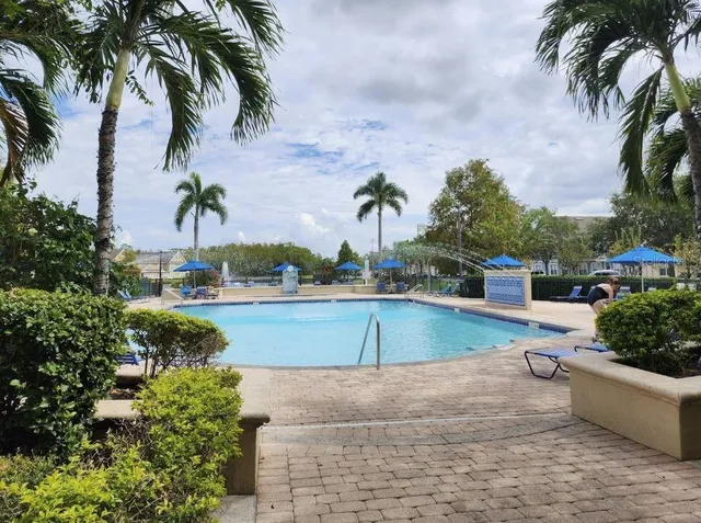 a view of a lake from a bridge