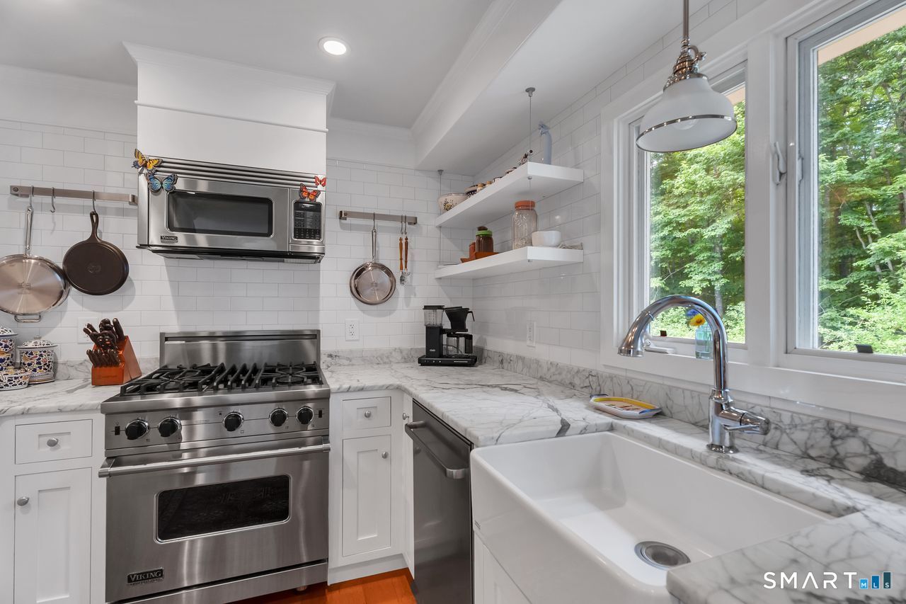 2 Timms Hill Road Haddam, CT 06438 - Photo 9 of 38 Features Include Custom Cabinetry, High-End Viking Appliances And Beautiful Marble Countertops