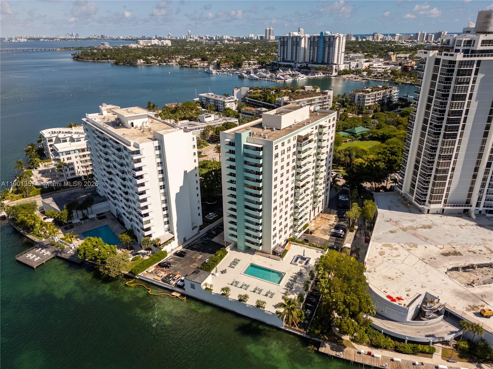 5 Island Avenue, Unit LE Miami Beach, FL 33139 - Photo 27 of 30 a view of a lake with tall buildings