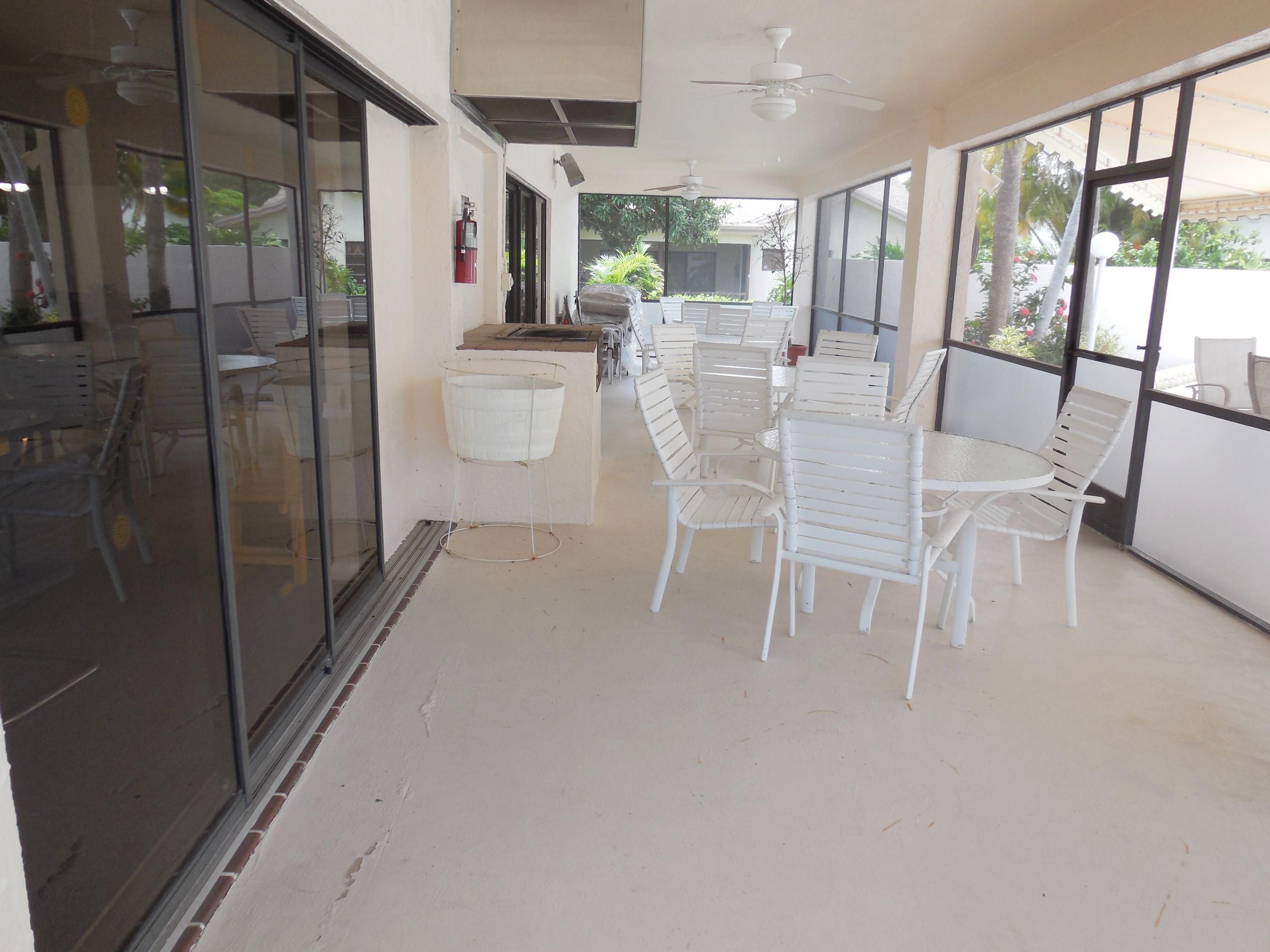 18090 Grove Avenue Boca Raton, FL 33498 - Photo 37 of 38 Greenbriar Clubhouse Patio