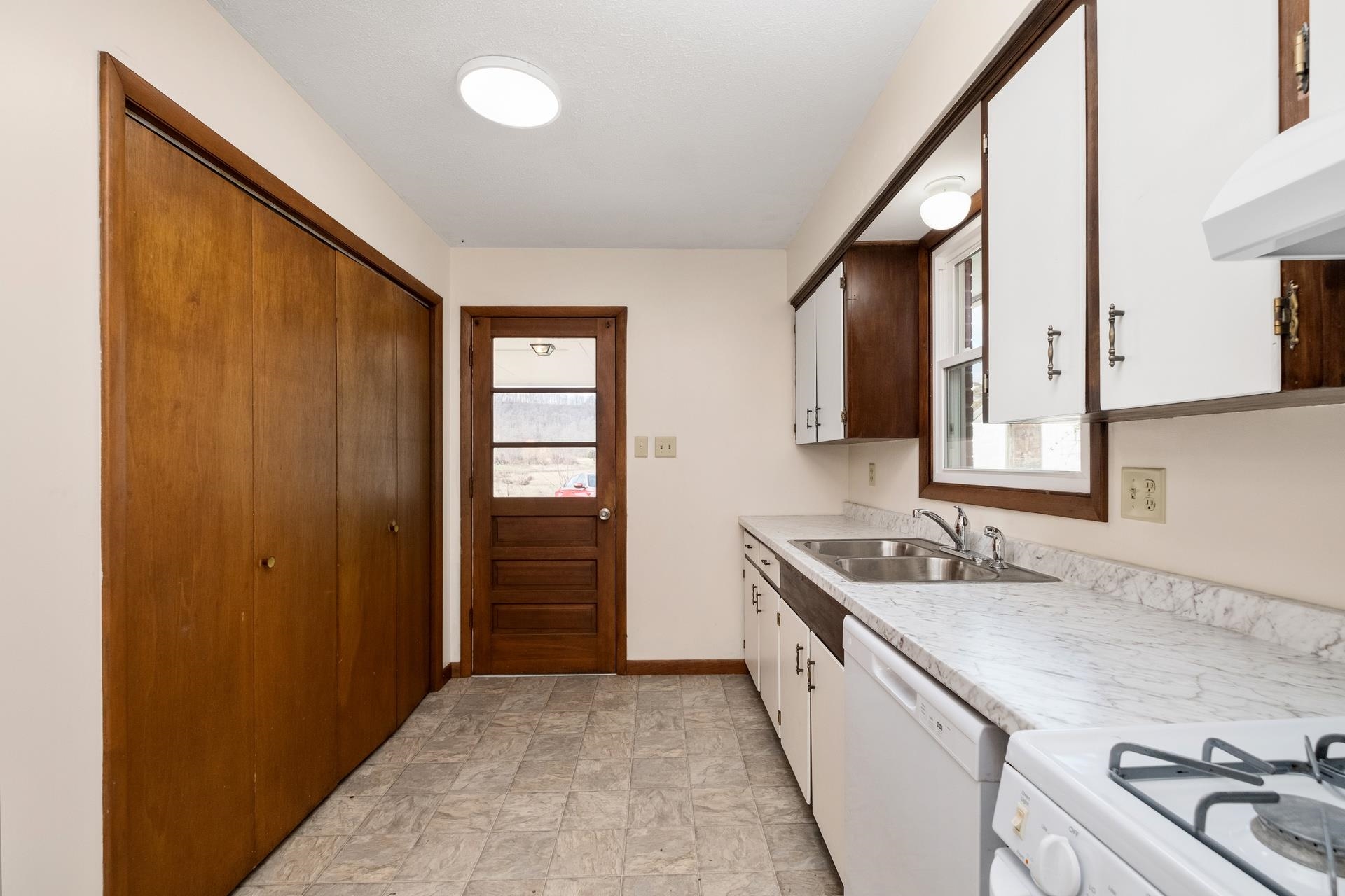 8318 Winestore Road Timberville, VA 22853 - Photo 15 of 33 a bathroom with a granite countertop sink and a mirror