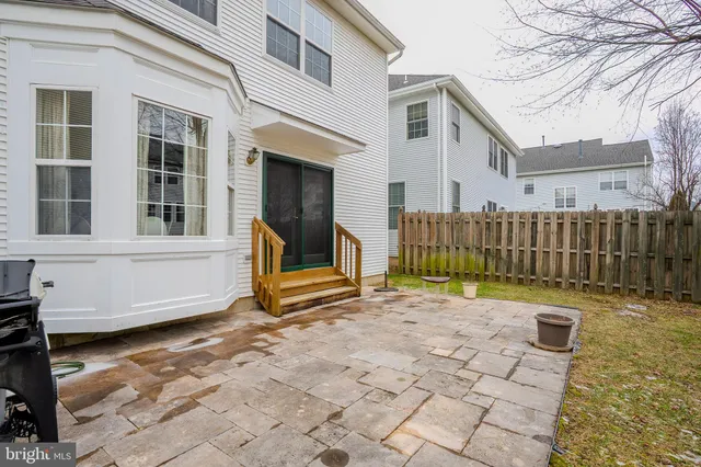 a view of a house with a patio