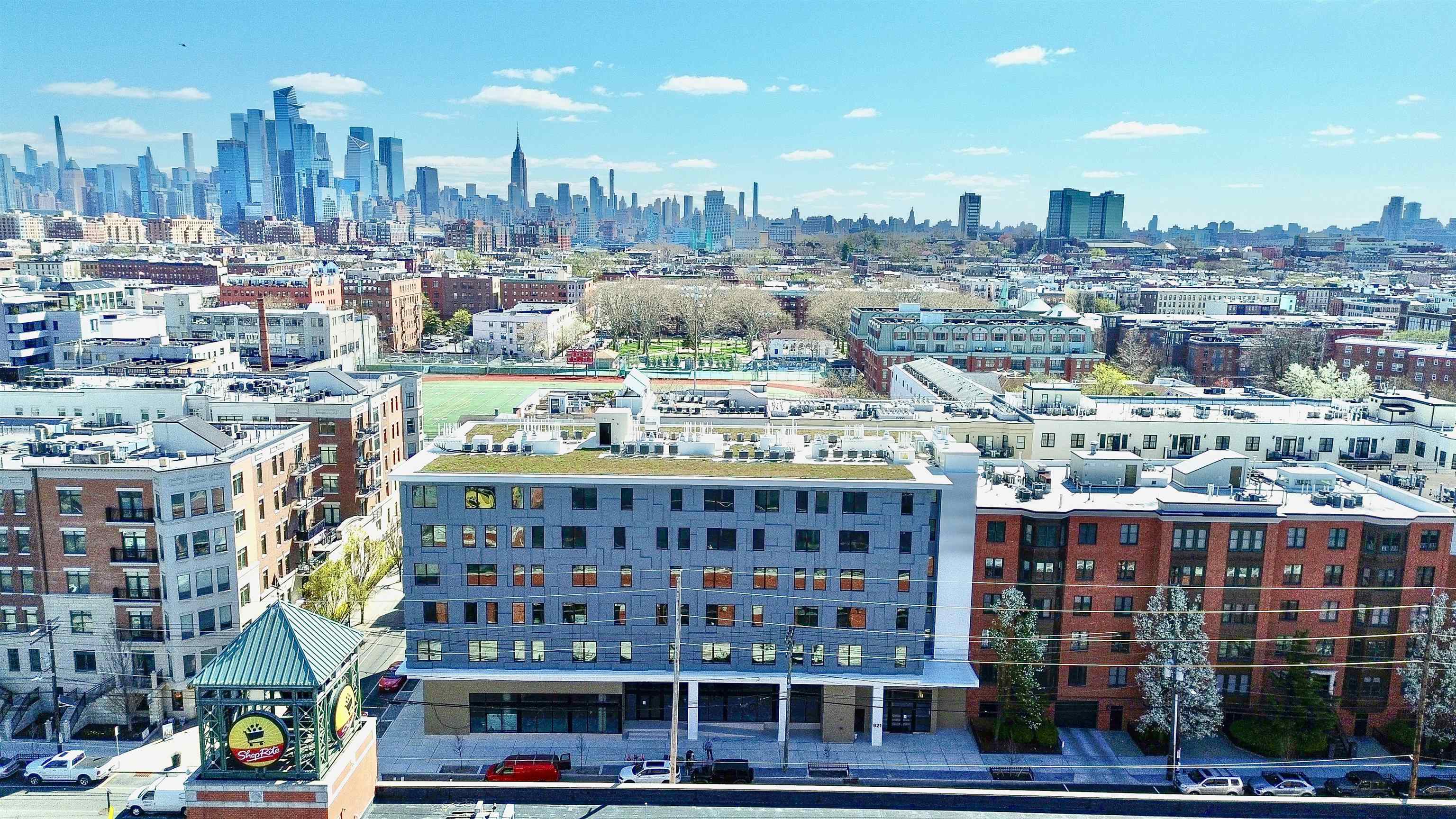 921 Madison Street, Unit 401 Hoboken, NJ 07030 - Photo 29 of 32 a view of a city that has tall buildings