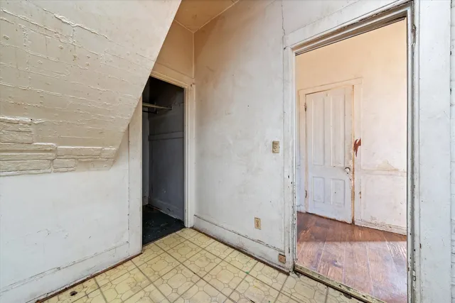 a house with trees in front of it