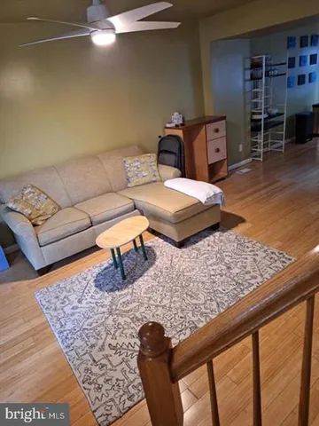 a view of a bedroom from a hallway