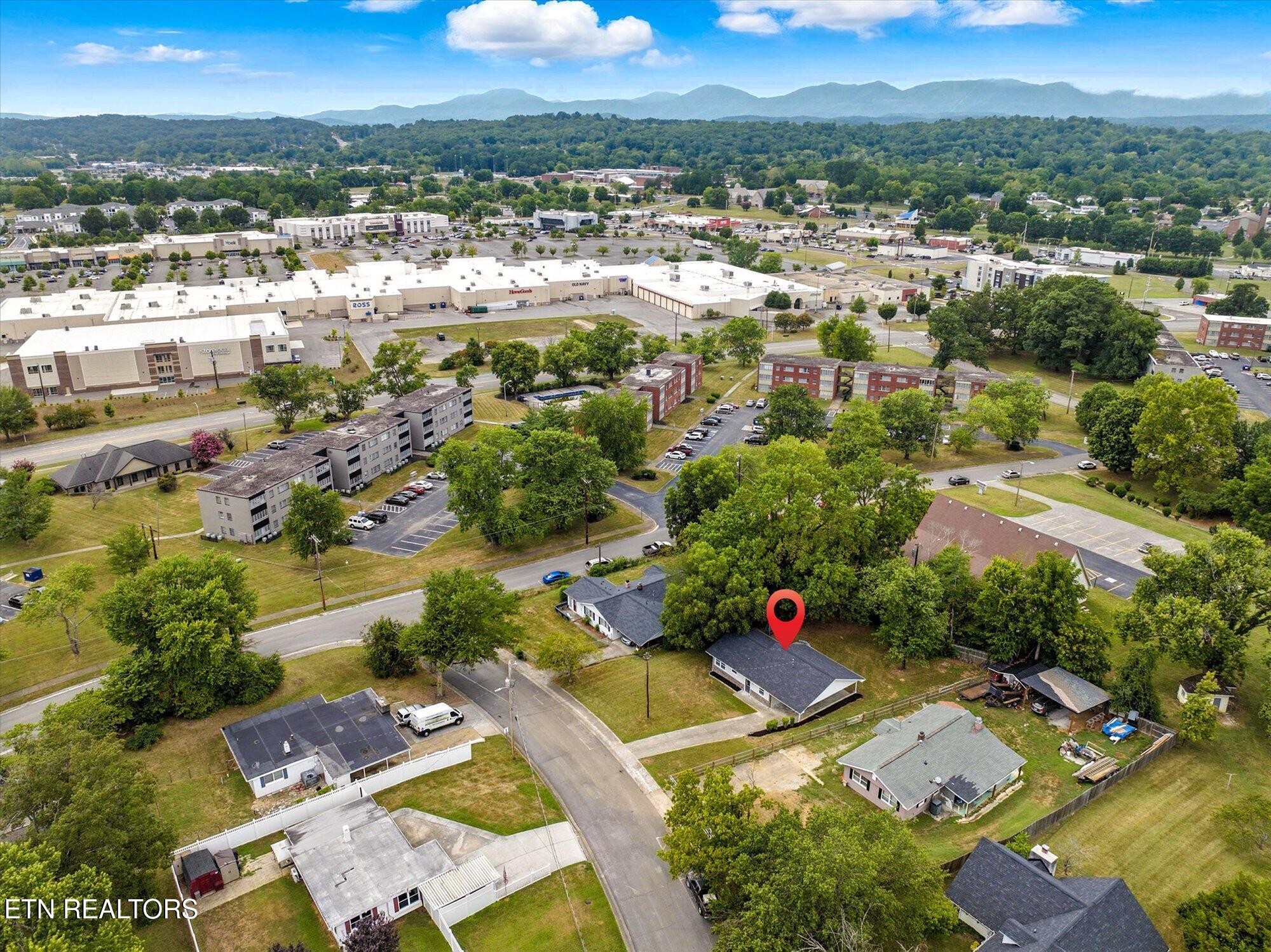 103 Parsons Road Oak Ridge, TN 37830 - Photo 22 of 27 an aerial view of residential houses with outdoor space