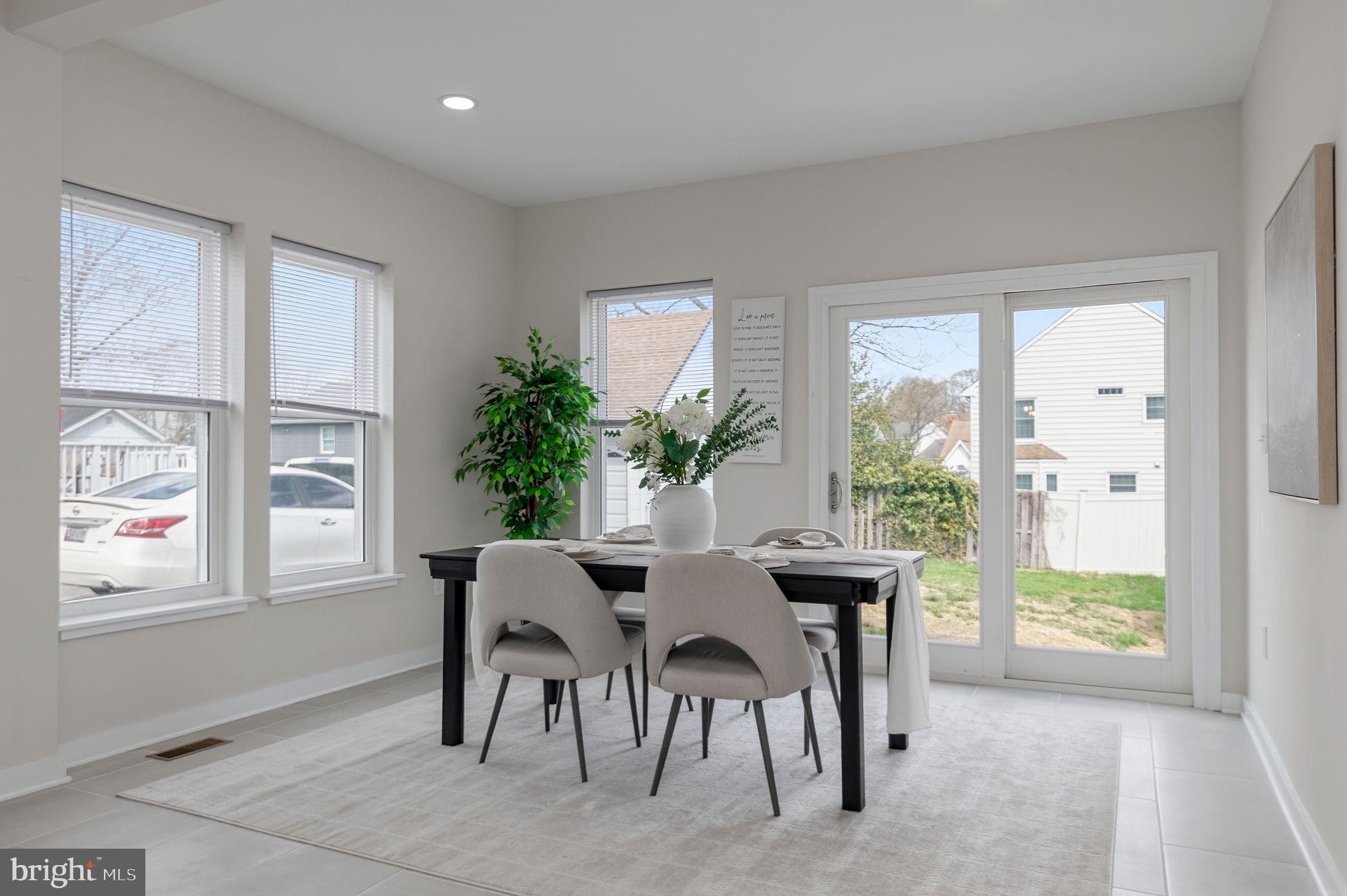211 North Hammonds Ferry Road Linthicum Heights, MD 21090 - Photo 12 of 41 sun-lit dining area
