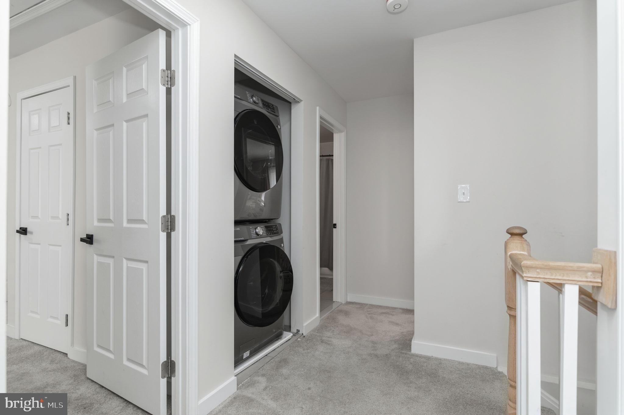 211 North Hammonds Ferry Road Linthicum Heights, MD 21090 - Photo 30 of 41 hallway/ washer and dryer