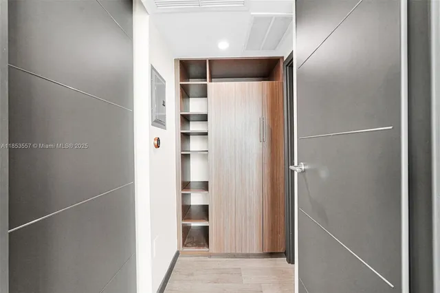 a view of walk in closet