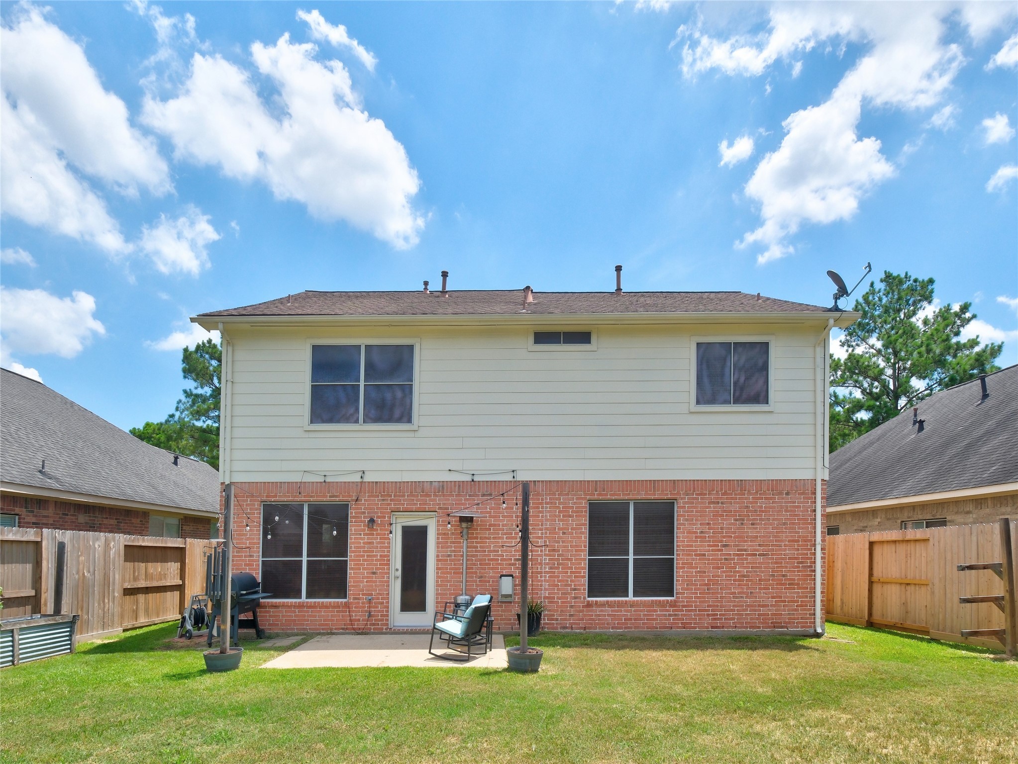 19327 Dickson Park Drive Spring, TX 77373 - Photo 45 of 47 a view of a house with a yard