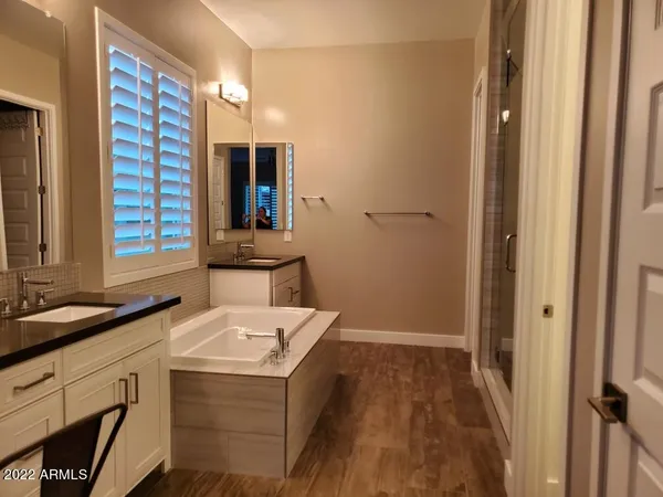 a room with a bed and a window