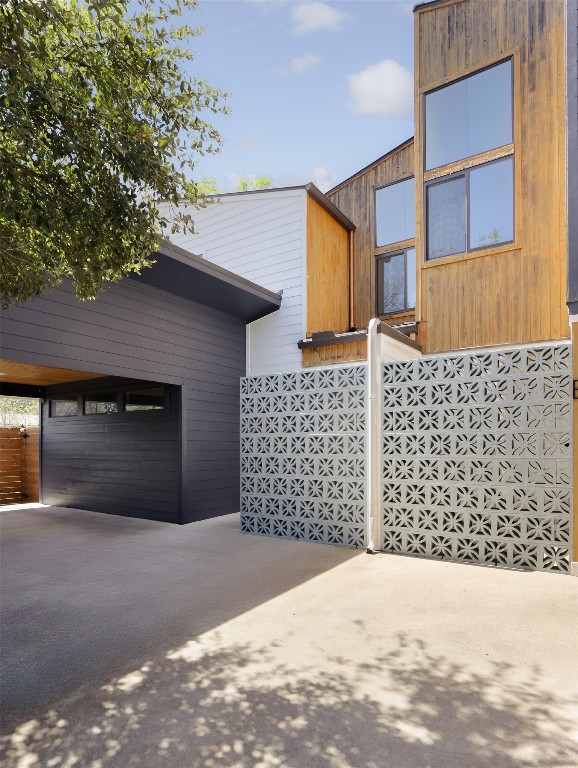 4420 Mt Vernon Drive, Unit A Austin, TX 78745 - Photo 32 of 35 a view of outdoor space and garage