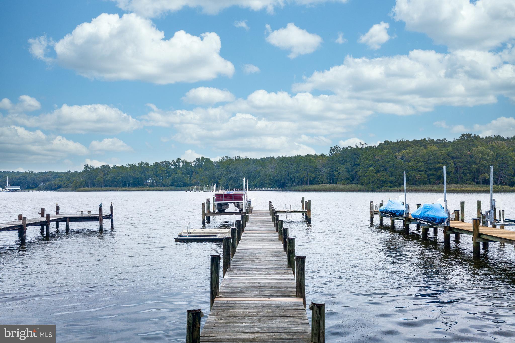 1680 Twickenham Road Pasadena, MD 21122 - Photo 35 of 44 Private Pier with boat lift and kayak launch