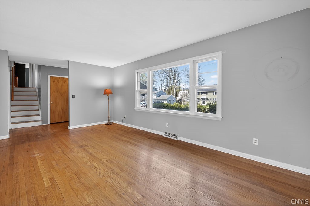 166 Terrace Way Camillus, NY 13031 - Photo 12 of 49 2nd Floor Living Room overlooking stairs leading 3