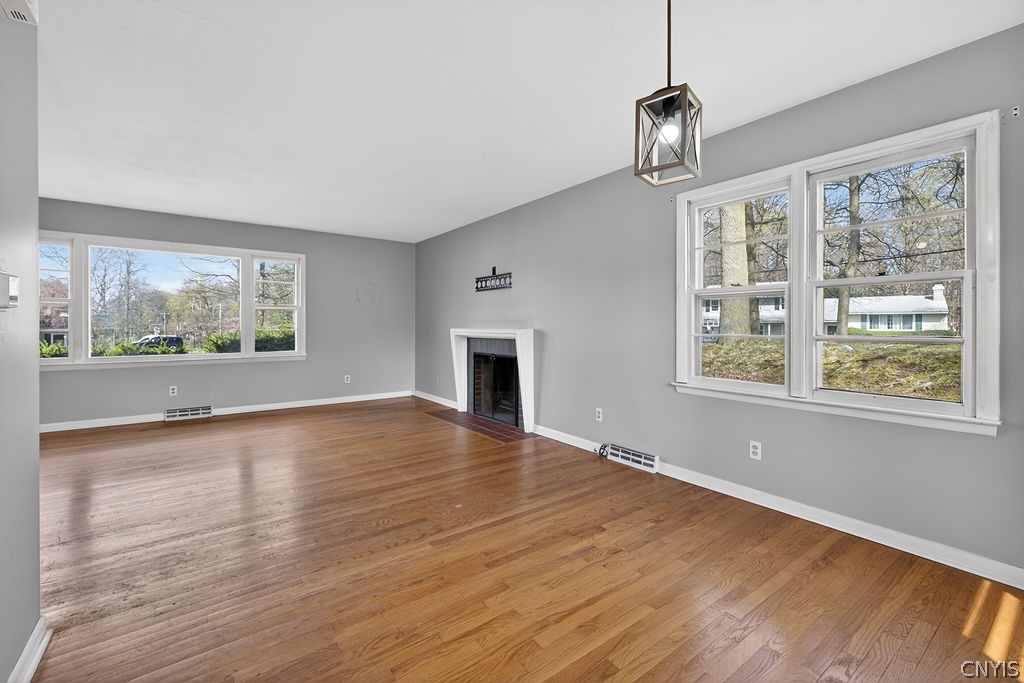 166 Terrace Way Camillus, NY 13031 - Photo 15 of 49 Wood Burning Fireplace in Living Room